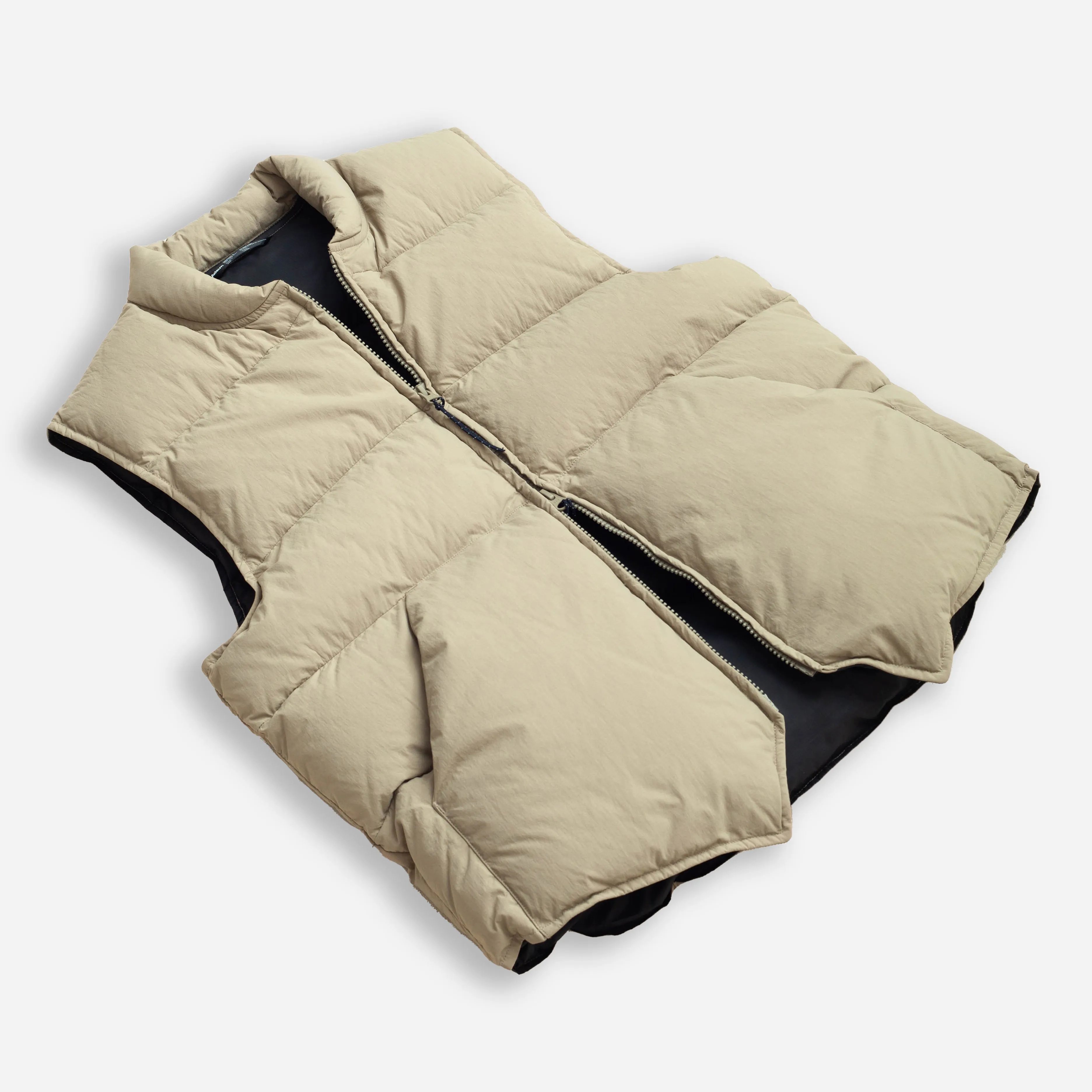 ALPINE DOWN VEST - BEIGE