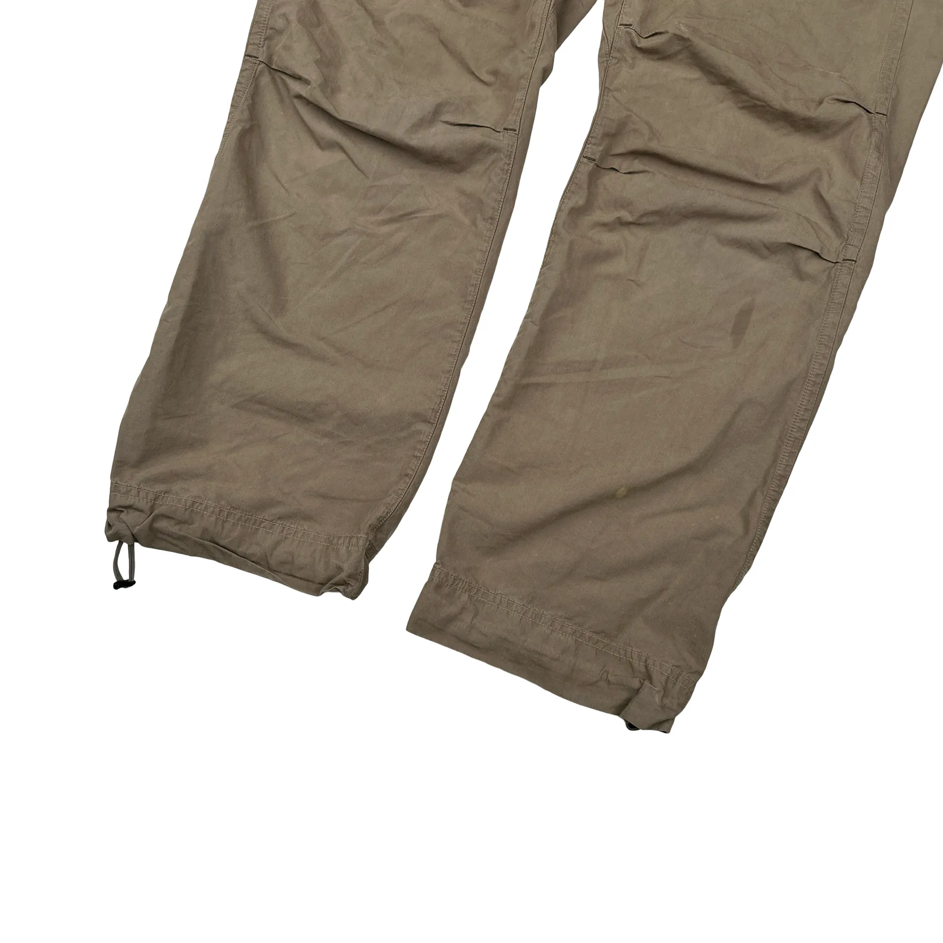 Arcteryx Beige Cotton Relaxed Fit Trousers - Small