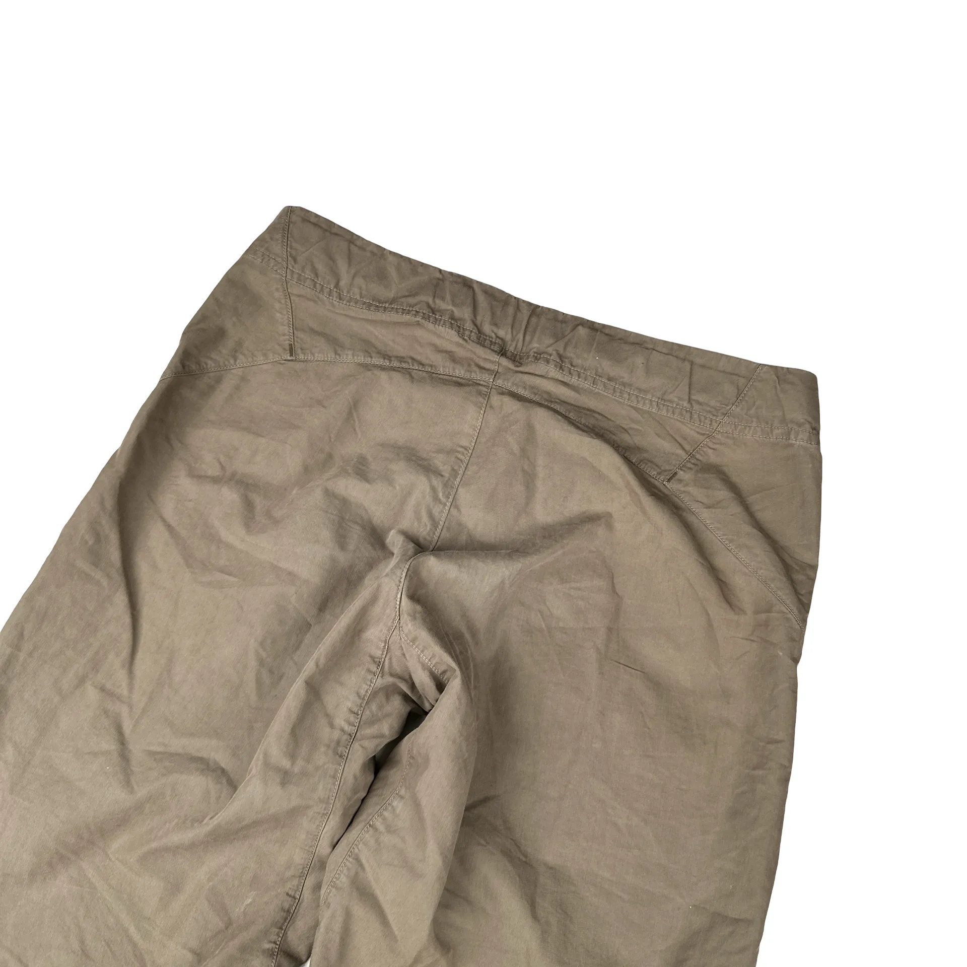 Arcteryx Beige Cotton Relaxed Fit Trousers - Small