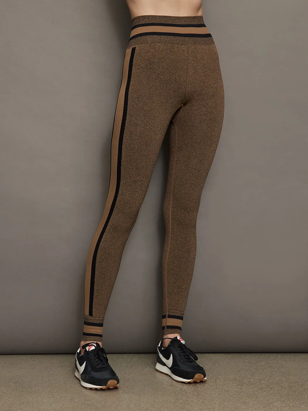 Aurora Midi Pant - Brown