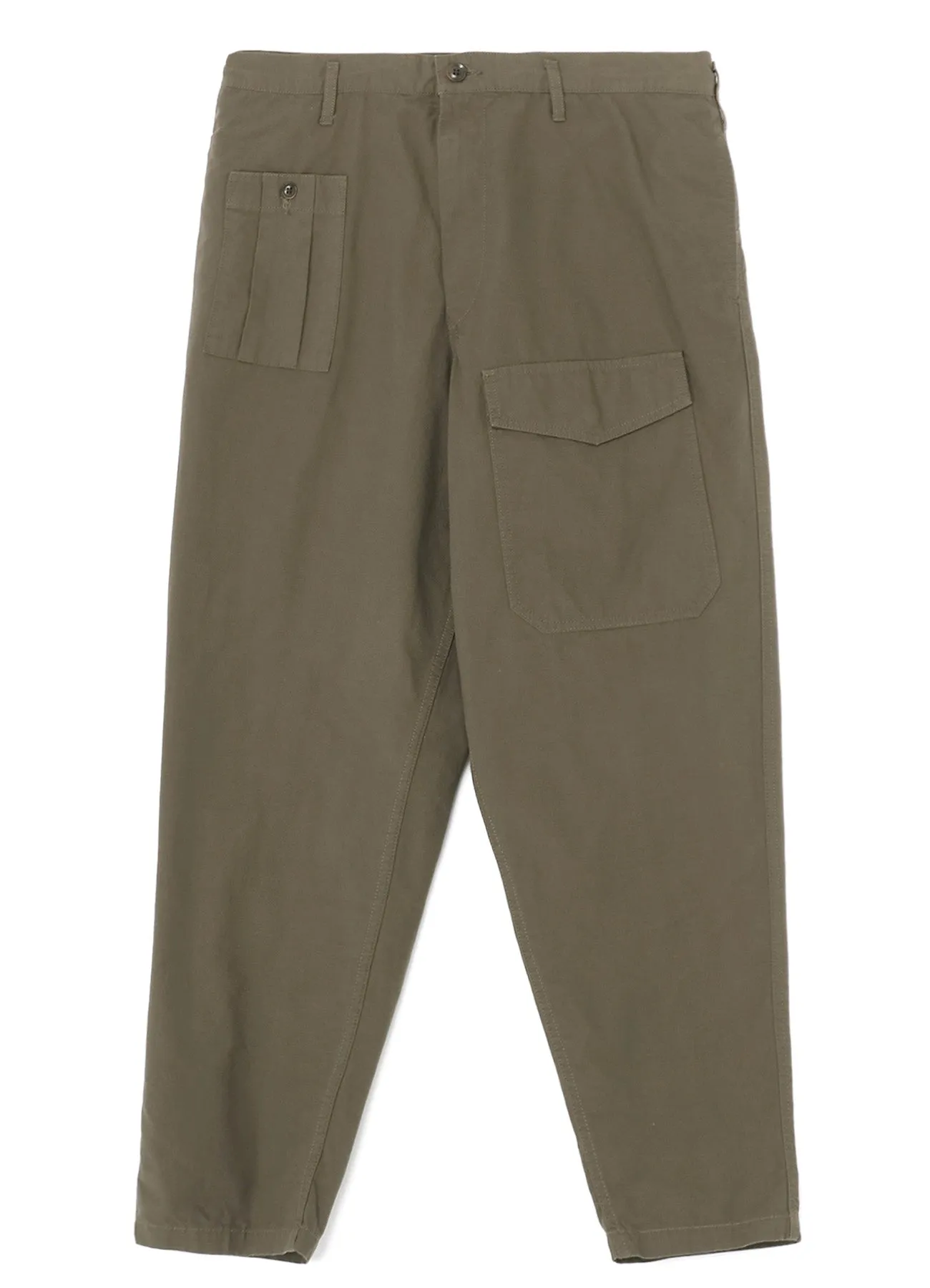 BLACK SCANDAL LIP J-NO TUCK W CORD WORK PANTS