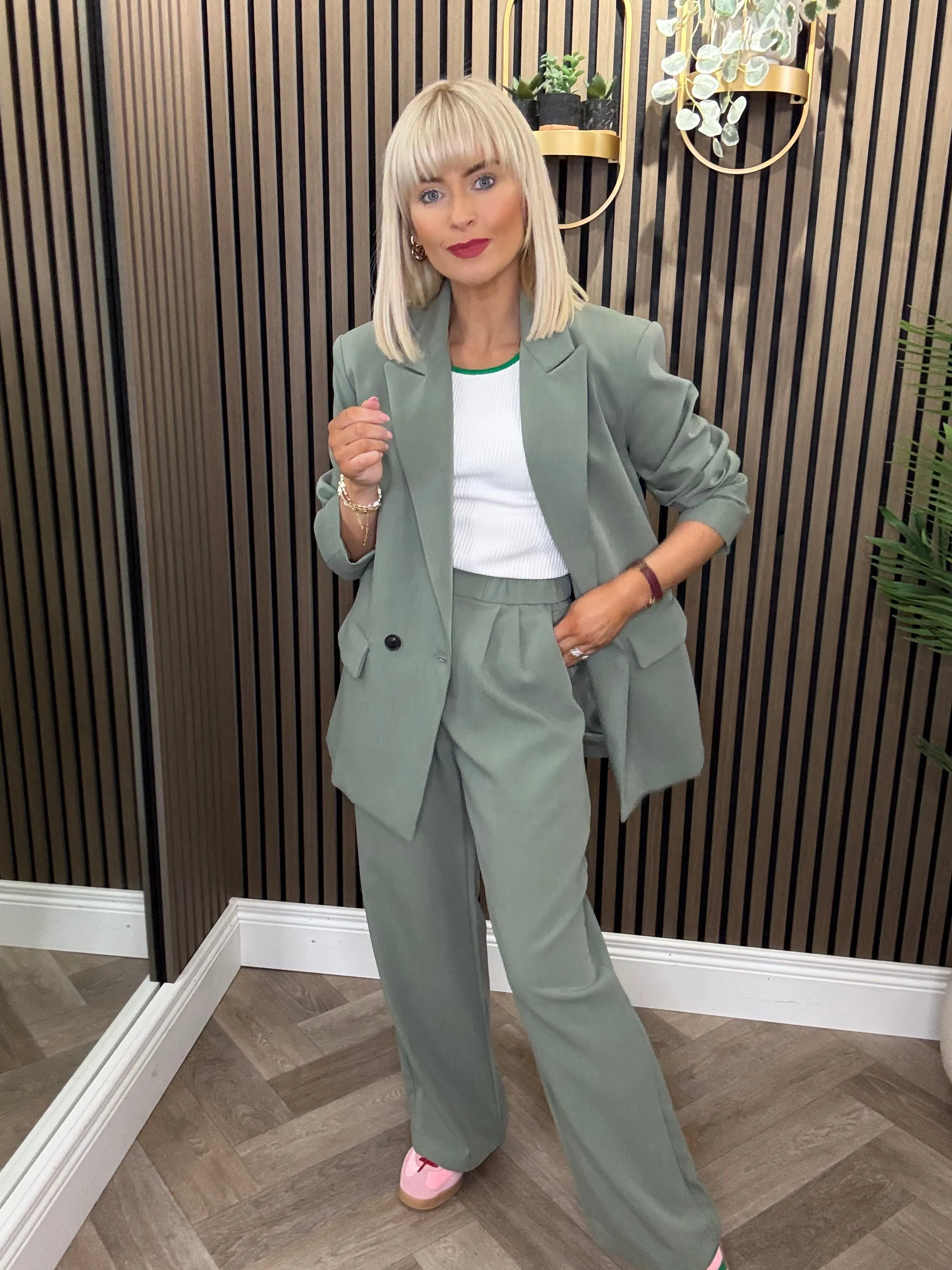 Blaire Blazer Green