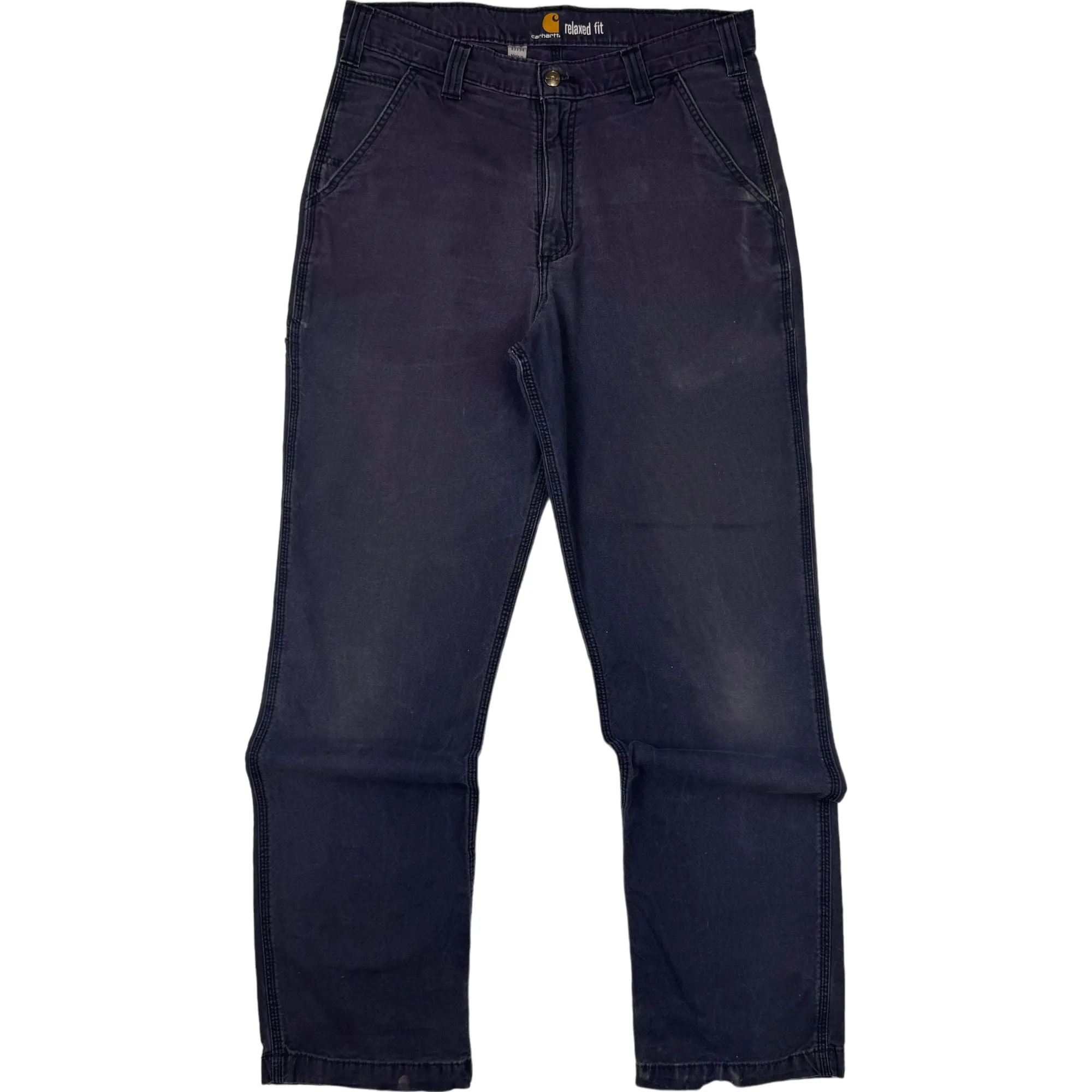 Carhartt Relaxed Fit Workwear Trousers Navy