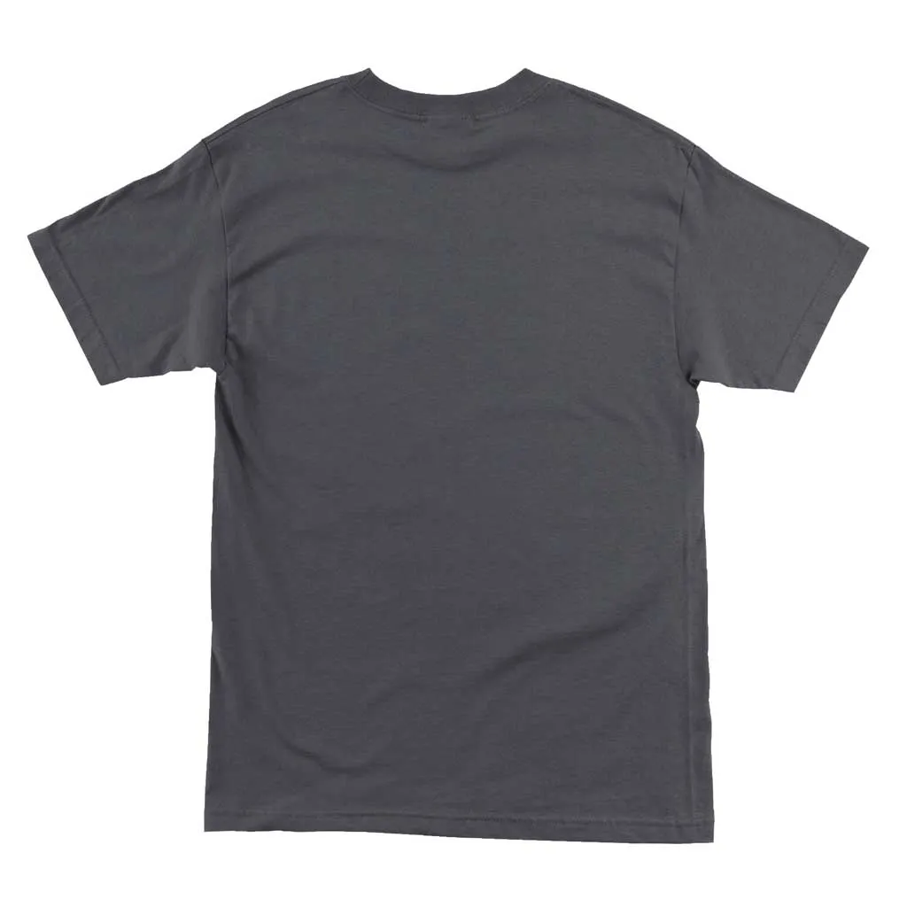 Creature Horns Outline S/S T-shirt - Charcoal