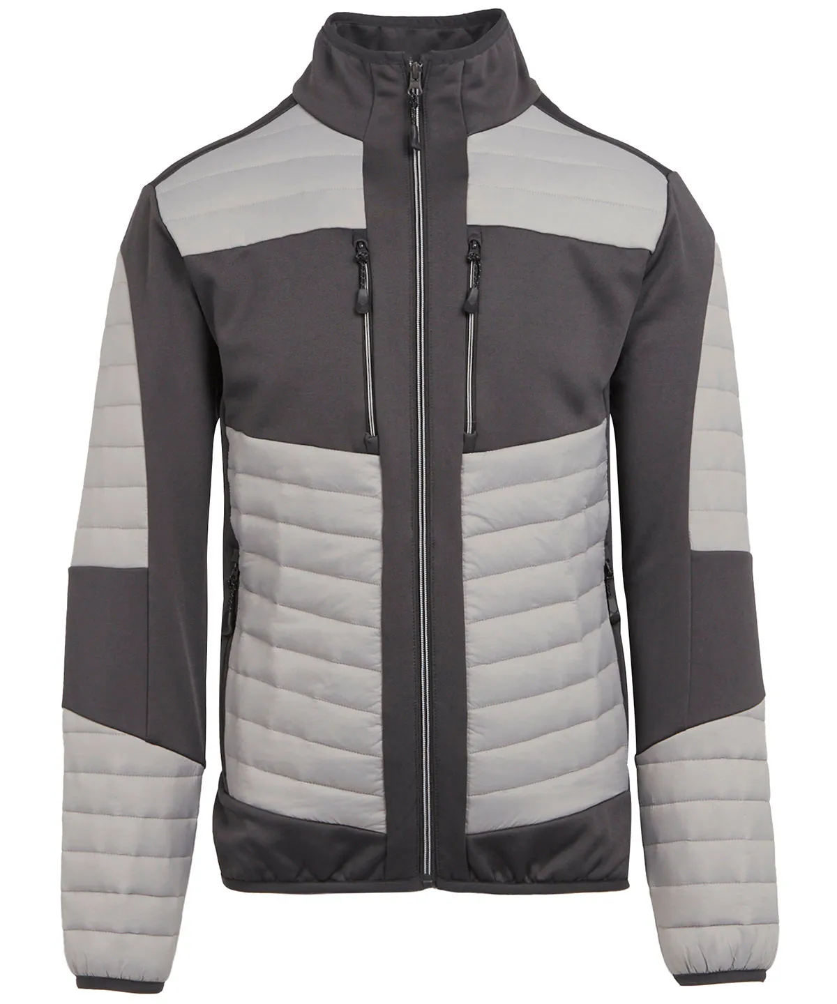 E-Volve unisex thermal hybrid jacket | Mineral Grey/Ash