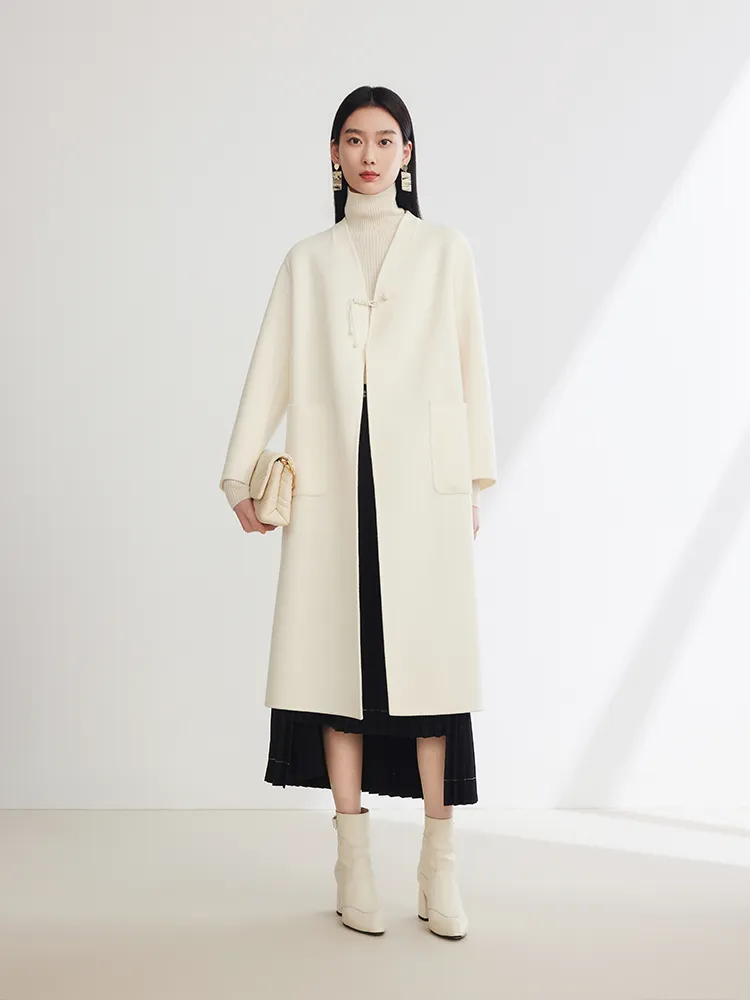 EP YAYING Wool Coat Outerwear