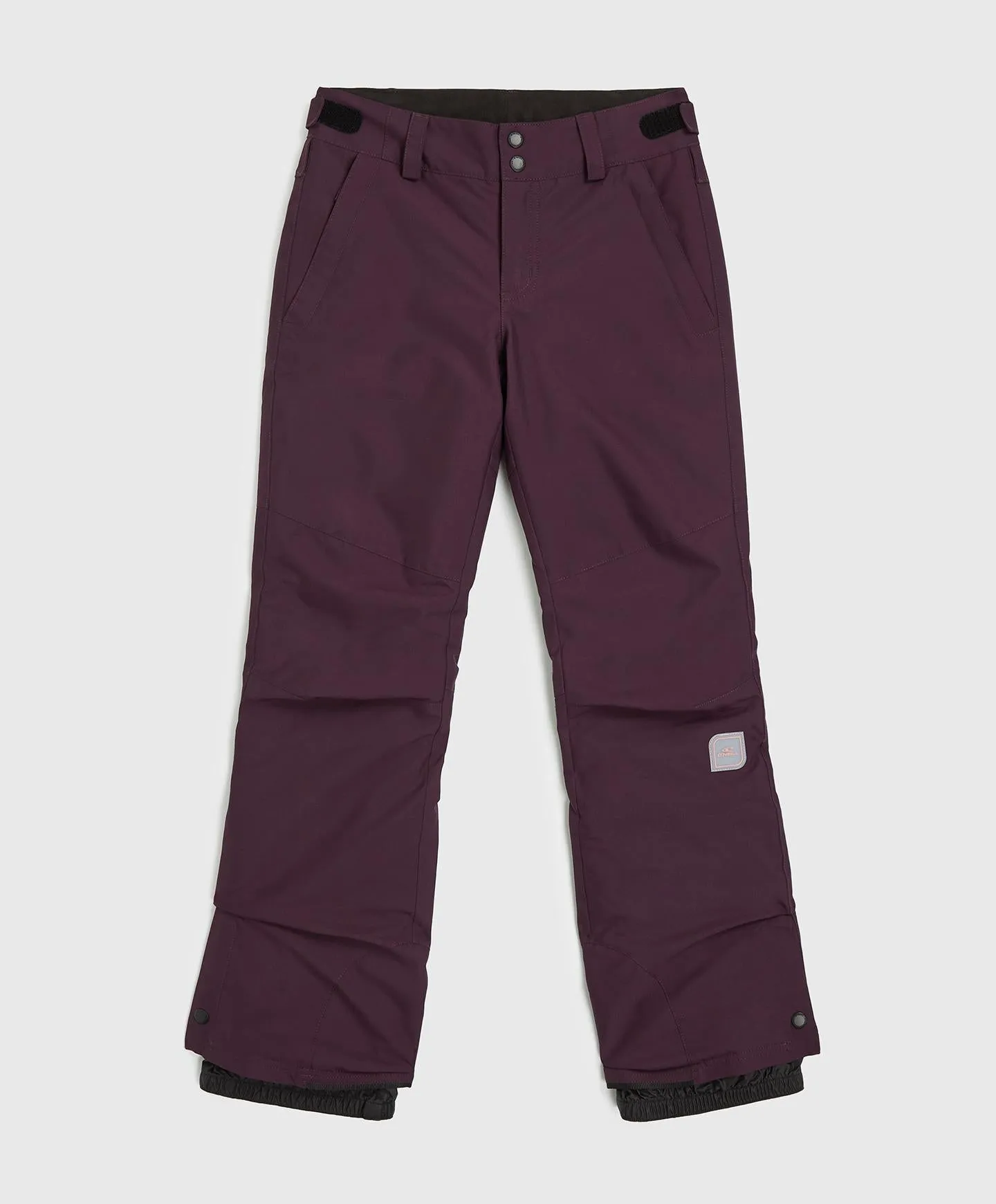 Girl's Star Regular Snow Pants - Midnight Plum