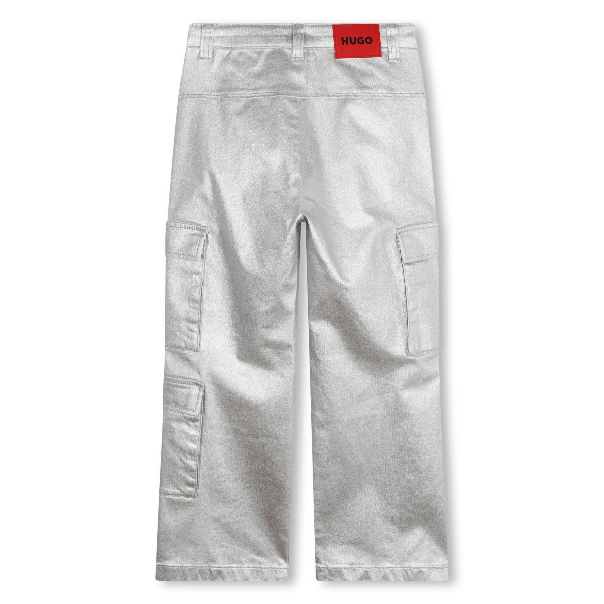 Hugo Silver Cargo Pants