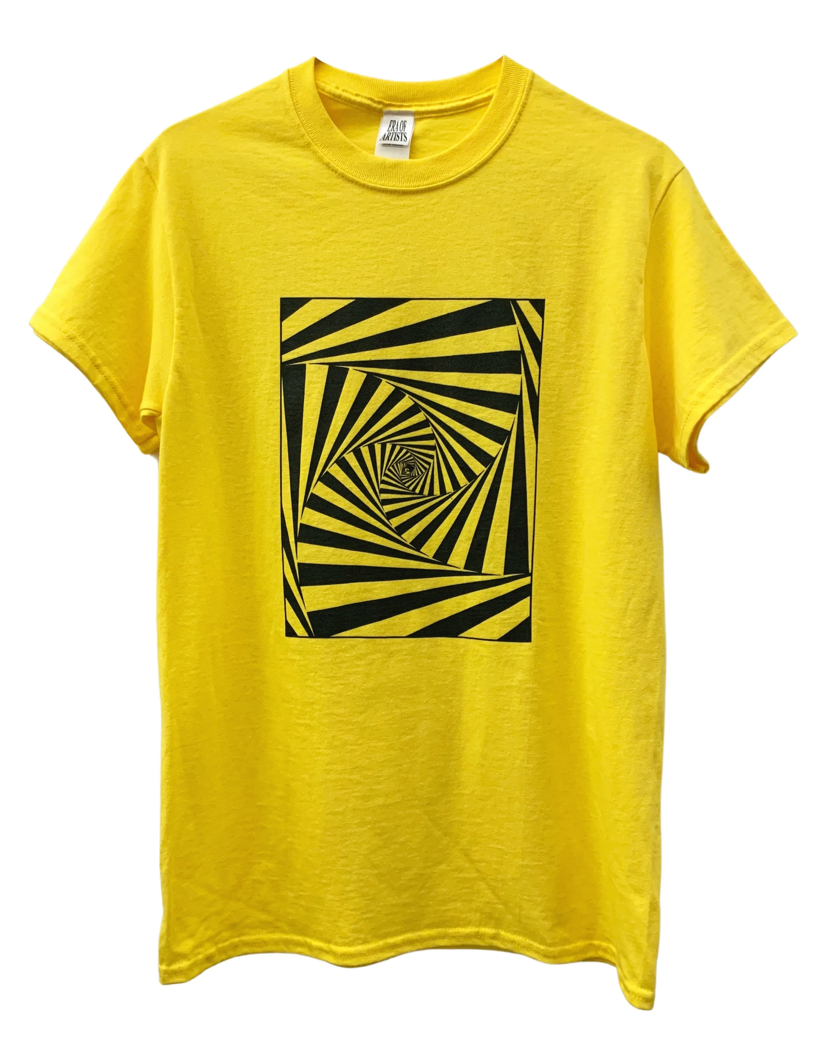 Hypnotic Spiral Staircase Graphic Unisex Tee