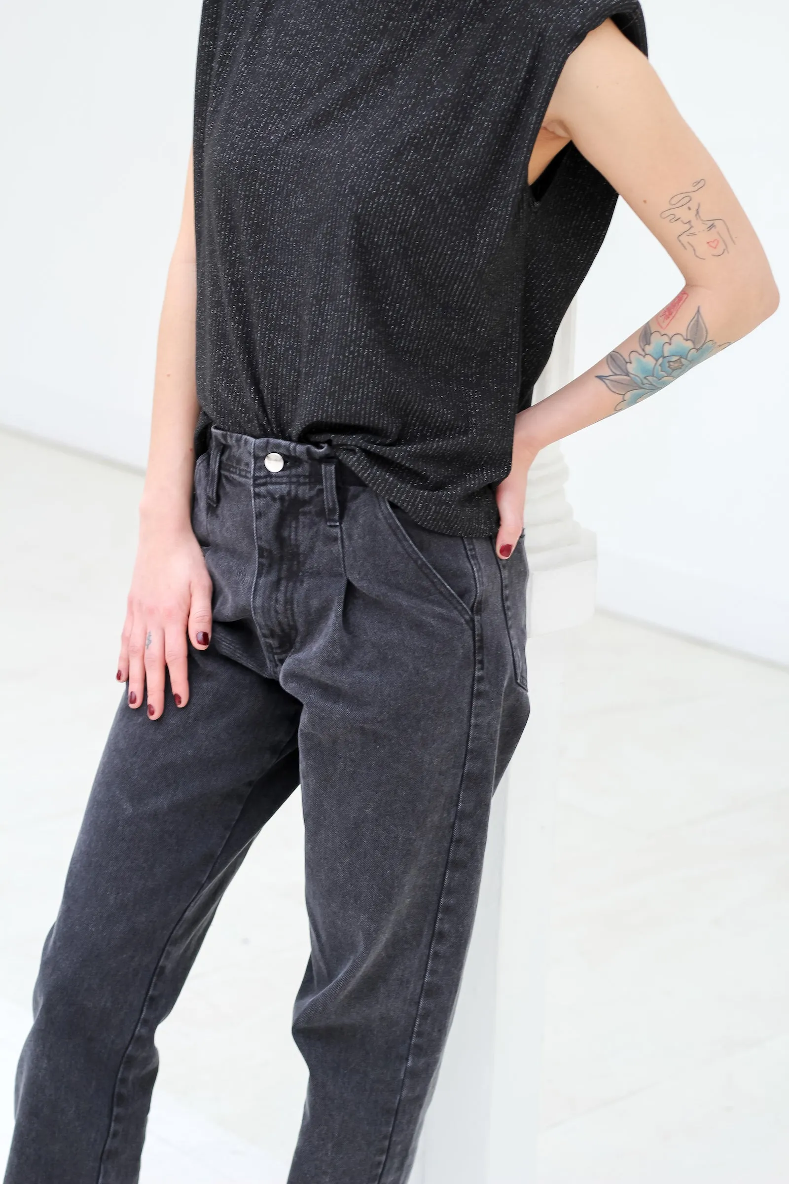 JANE jeans - Off-Black