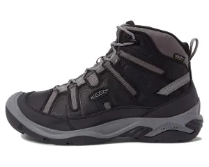 Keen Circadia Mid Waterproof Boots, Black/Grey