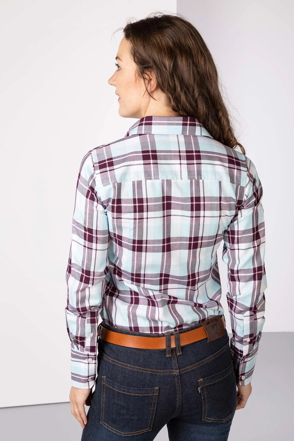 Ladies Hannah Country Check Shirt - Sally