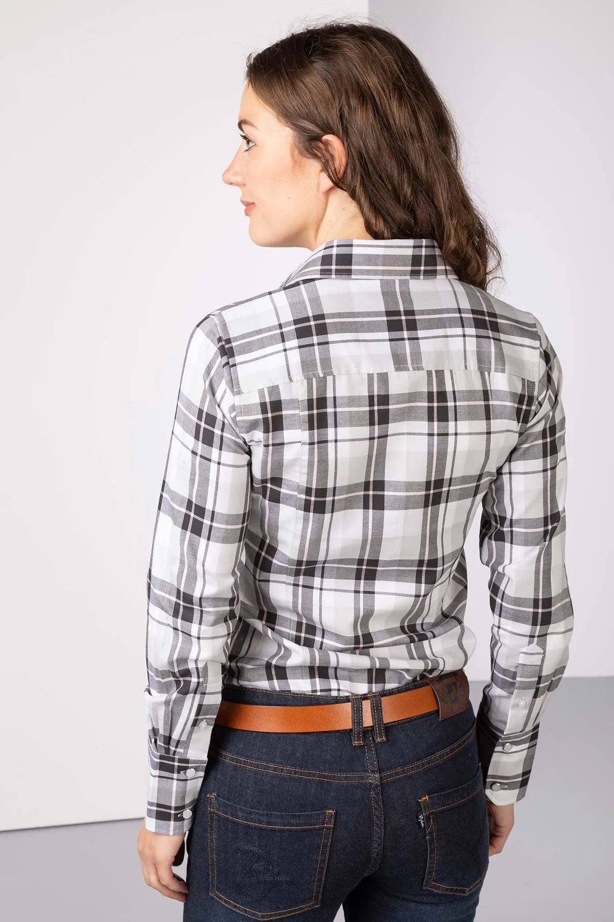 Ladies Hannah Country Check Shirt - Sally