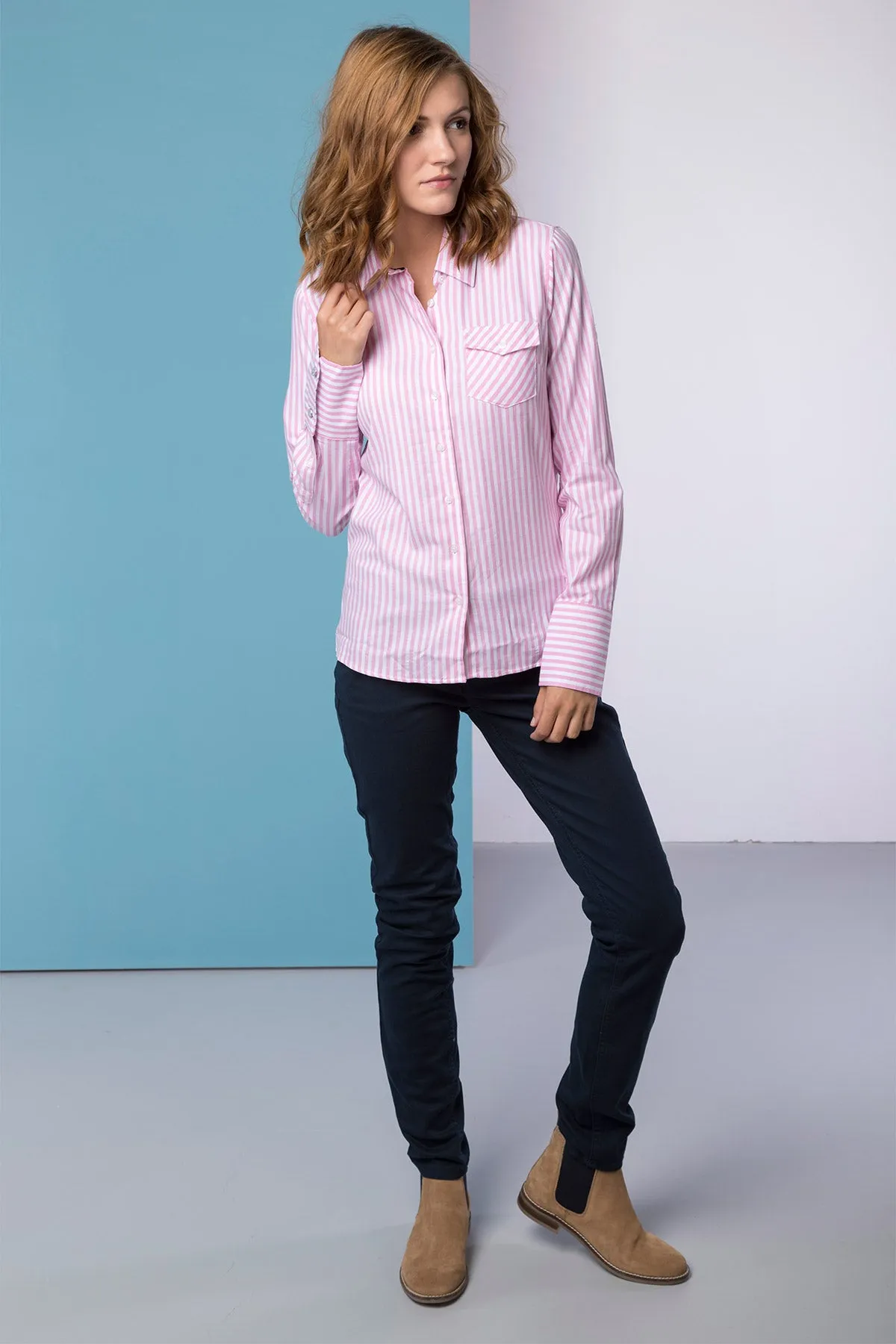 Ladies Striped Shirt - Lucy