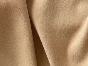 Lighter Weight Classic Camel Stretch Wool Tricotine