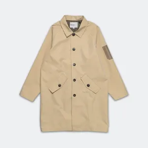 Long Mac Coat - Beige