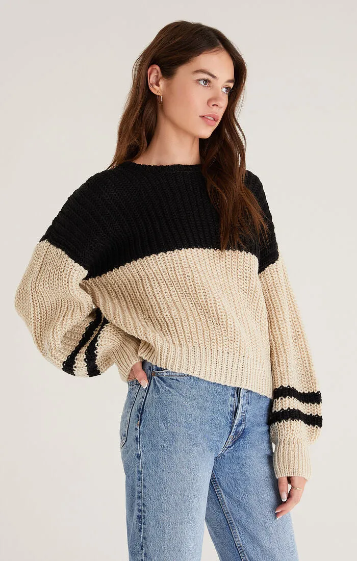 Lyndon Color Block Sweater