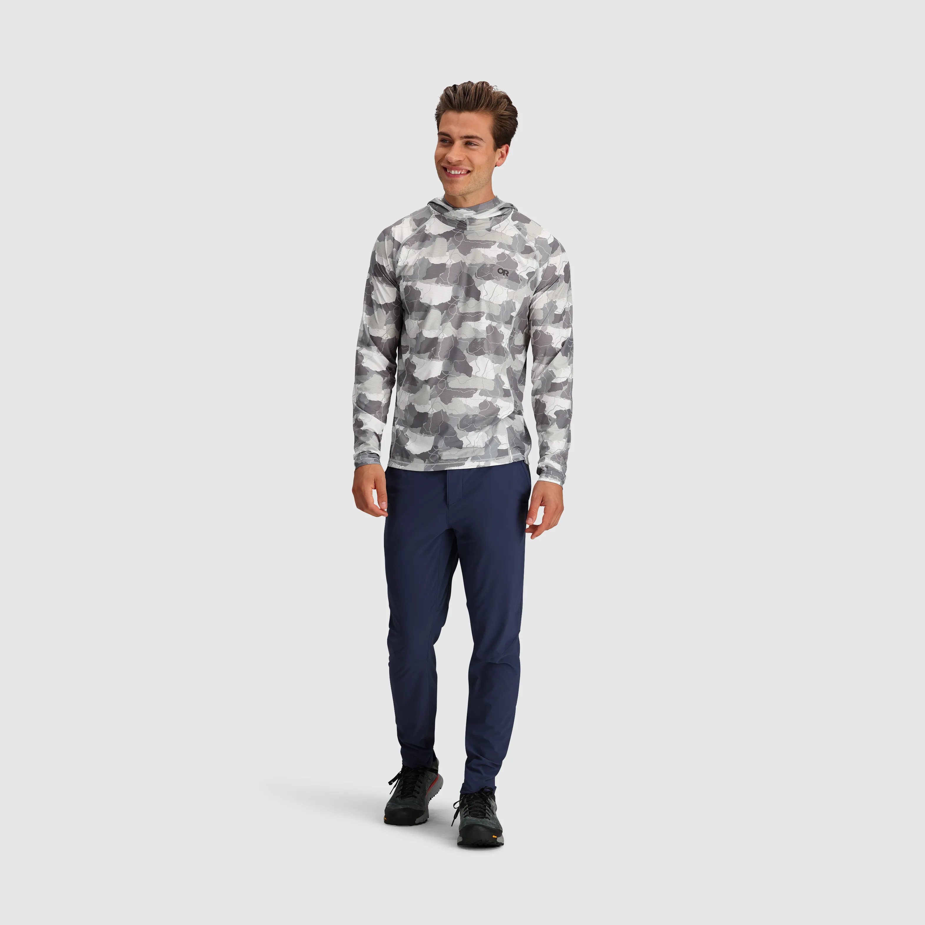 Men's Echo Printed Hoodie