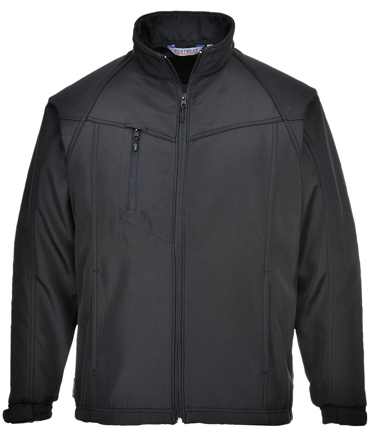 Mens Oregon softshell jacket (TK40) | Black