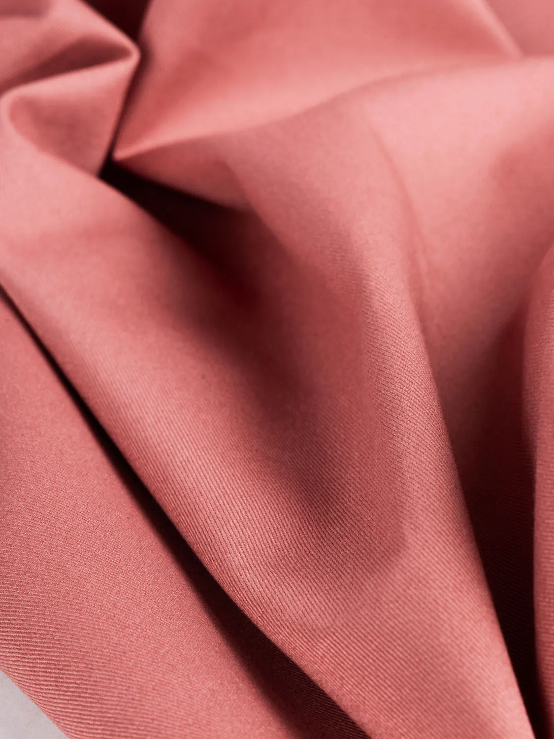 Midweight  Organic Cotton Twill - Antique Rose - Swatch