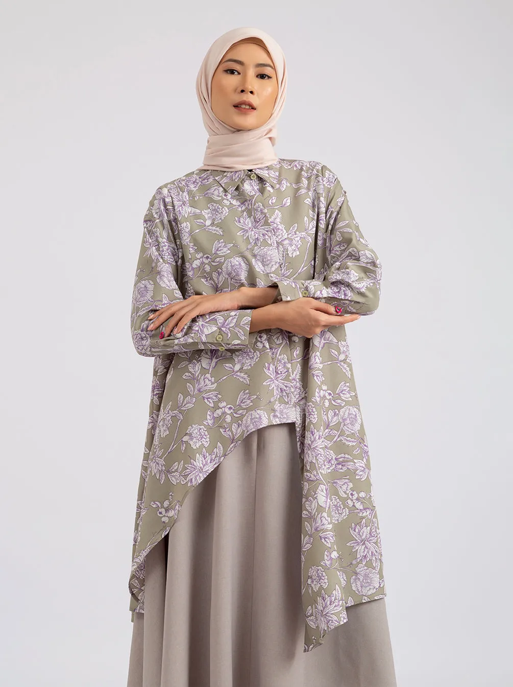 MOIRA TUNIC LIGHT OLIVE