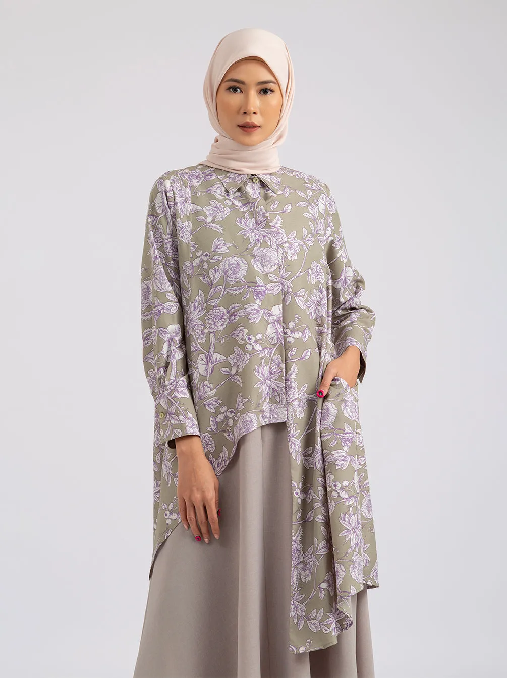 MOIRA TUNIC LIGHT OLIVE