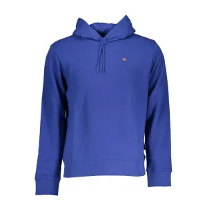 Napapijri Chic Blue Hooded Long Sleeve Sweatshirt