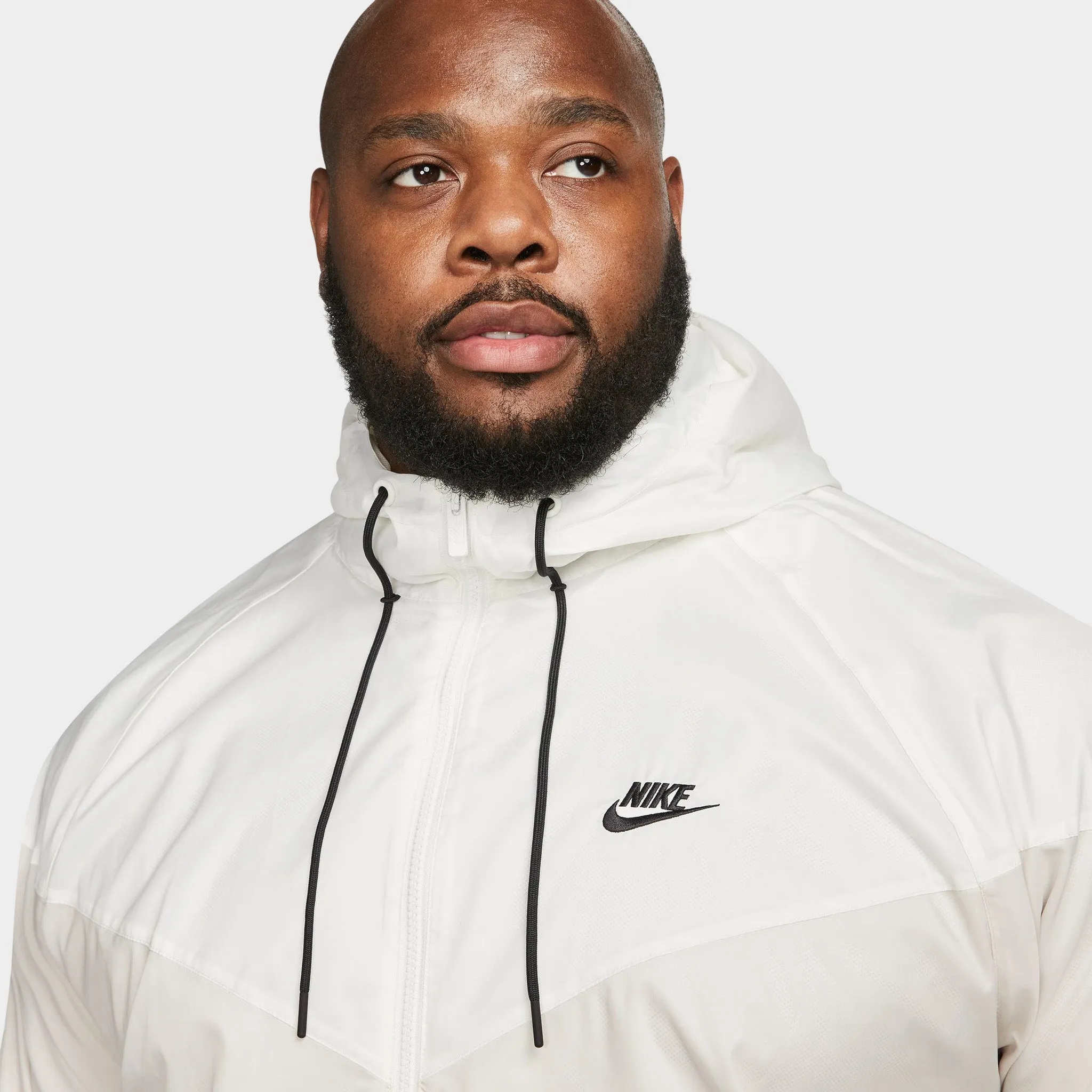 Nike Sportswear Windrunner Hooded Jacket Light Orewood Brown / Sail - Black