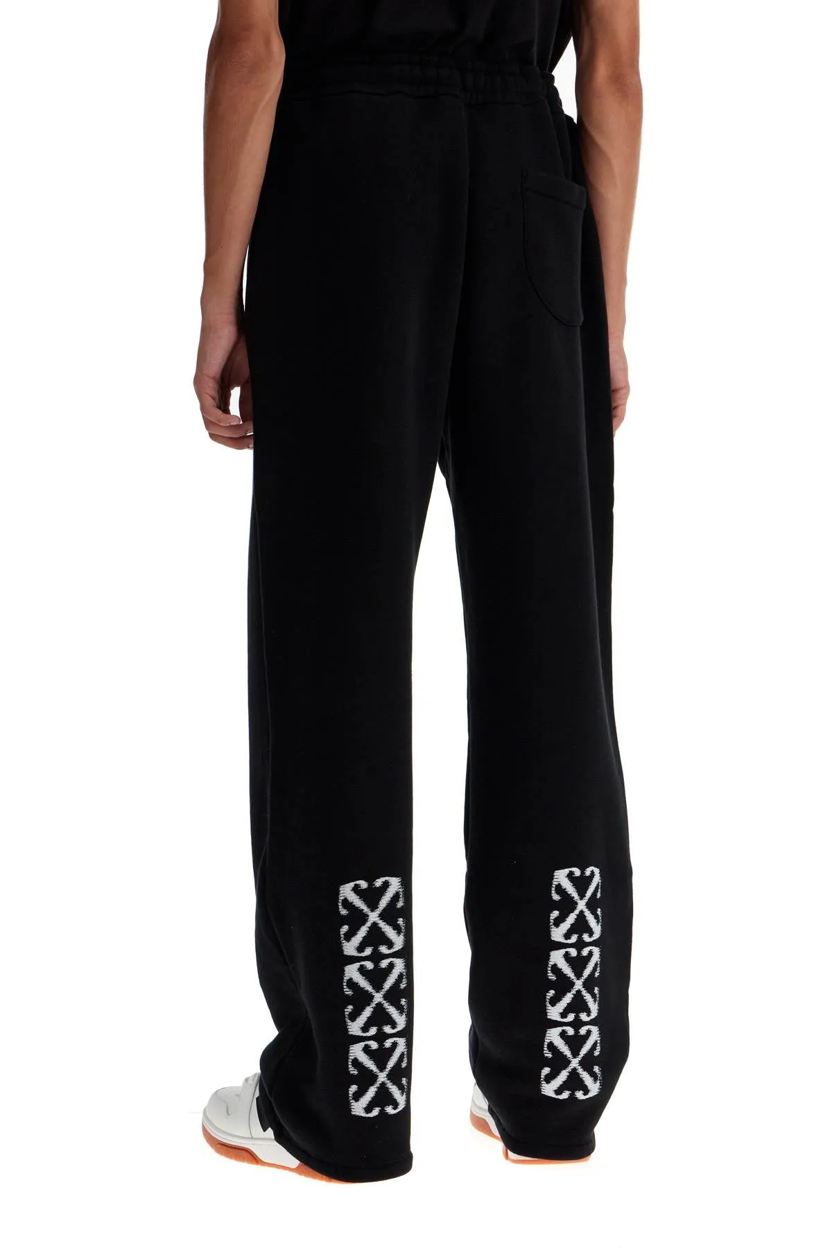 OFF-WHITE Pantaloni Joggers Con Windy Arrow