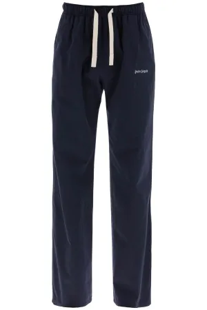 Palm Angels Cotton Gabardine Travel Joggers