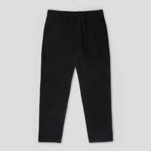 Relaxed-Fit Ripstop Trousers Black