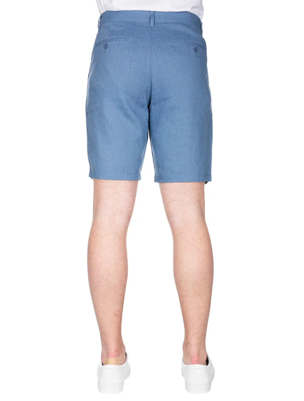 Relaxed Linen Shorts Salty Sea