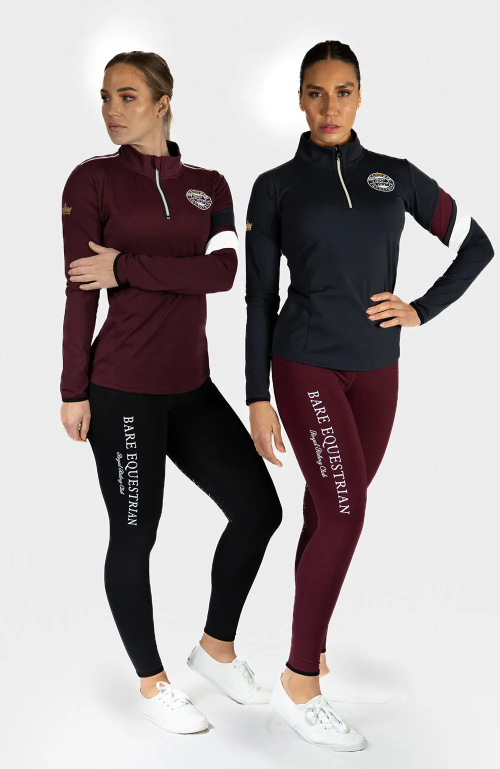 Royal Riding Club - Balmoral Baselayer - Merlot