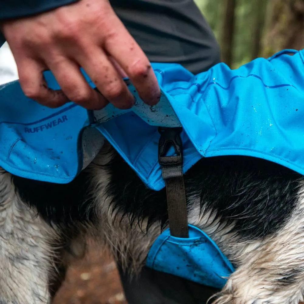 Ruffwear Sun Shower Reflective Lightweight Dog Raincoat (Blue Dusk)