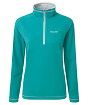 Seline half-zip microfleece | Bright Turquoise