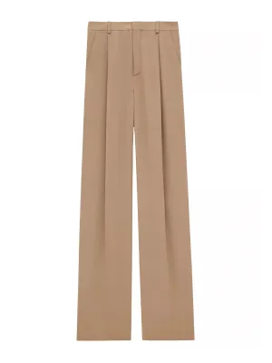 Silk Crepe Trousers