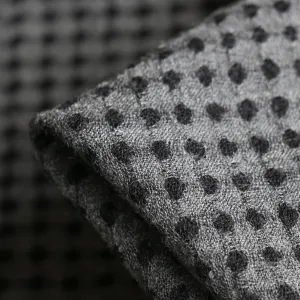 Stilo Black/Grey Wool Gauze