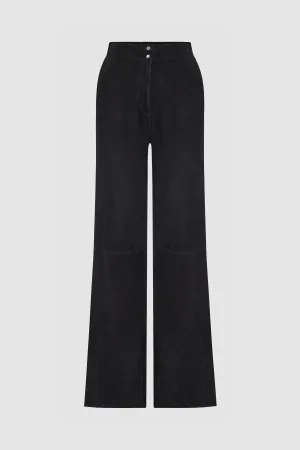 Suede Trousers