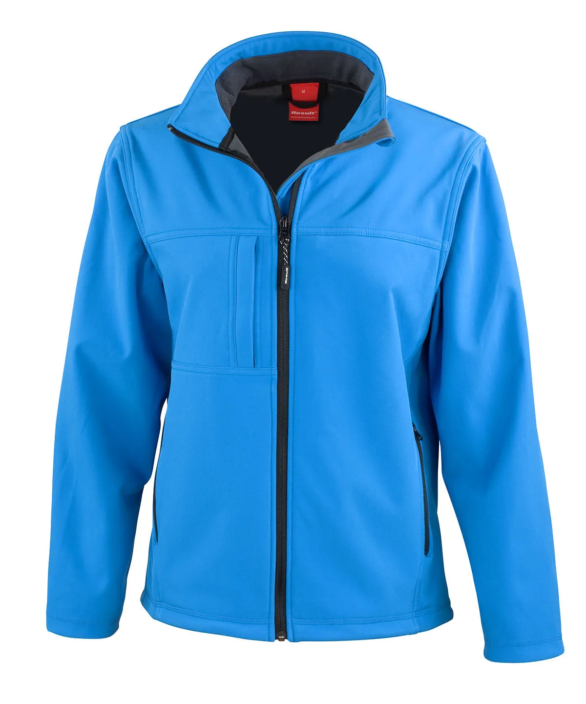 Womens classic softshell jacket | Azure