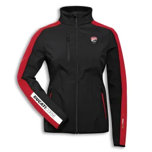 Womens Ducati Corse DC Thrill Full Zip Softshell Windproof Jacket