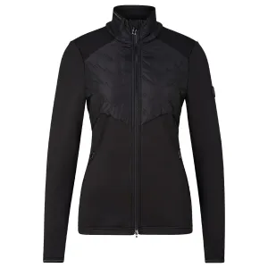 Womens Elisha Full Zip Hybrid Jacket Black - AW23