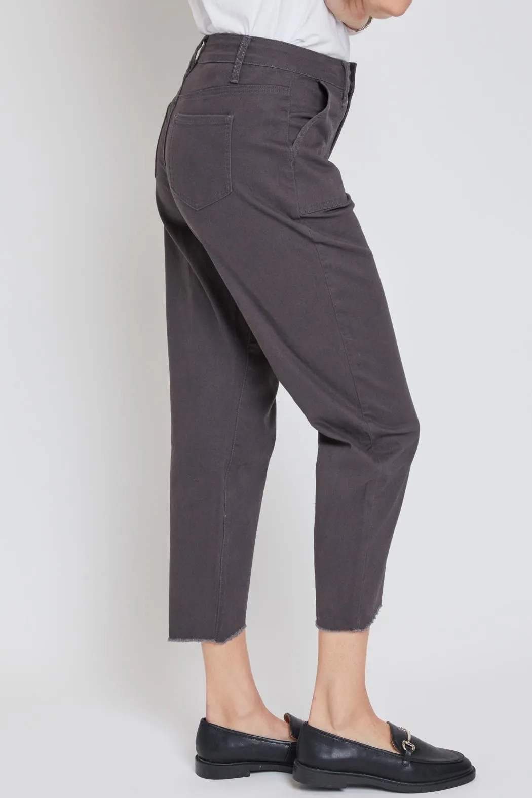 Women's Pork Chop Pocket Pants With Dog Bite Hem