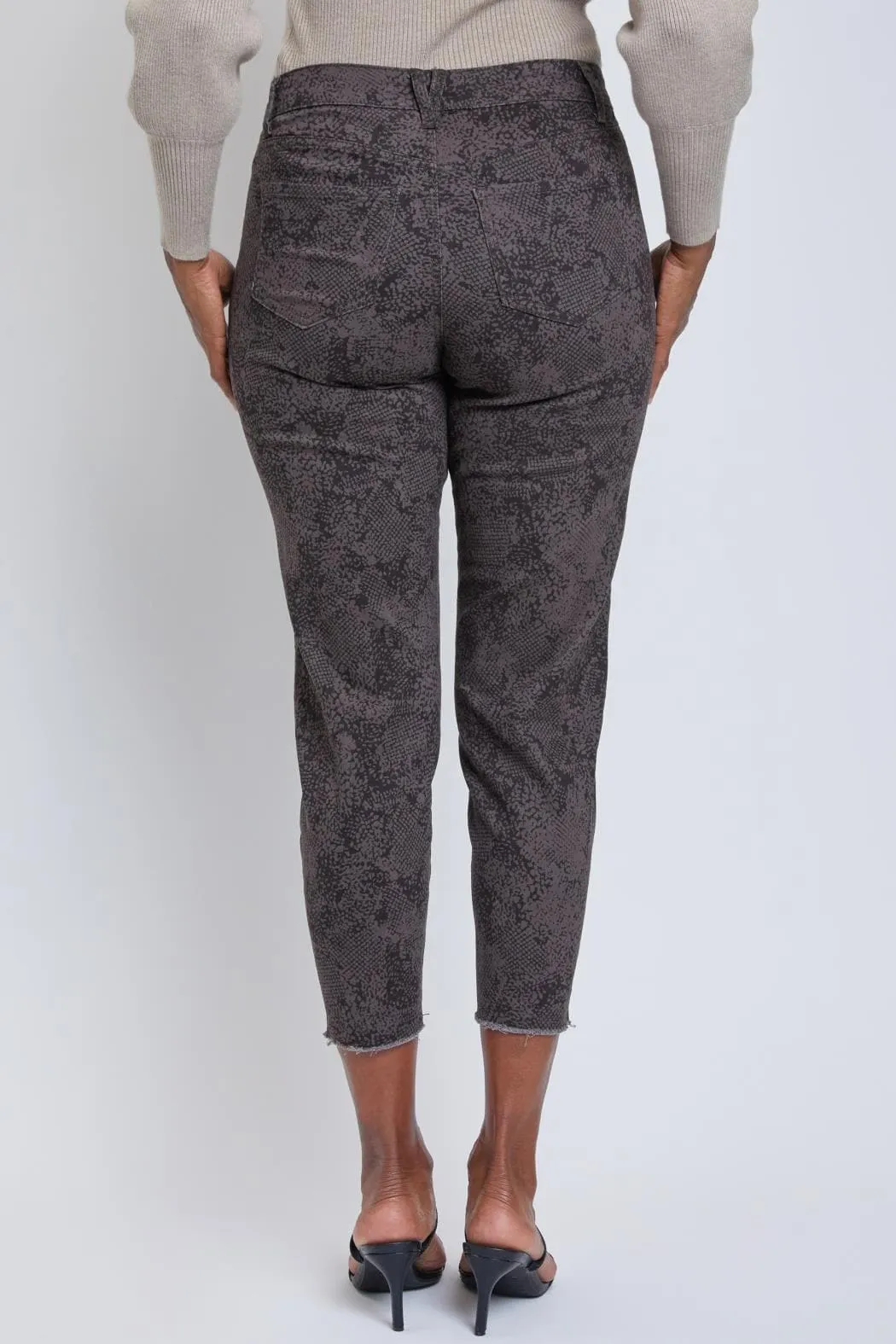 Women's Pork Chop Pocket Pants With Dog Bite Hem