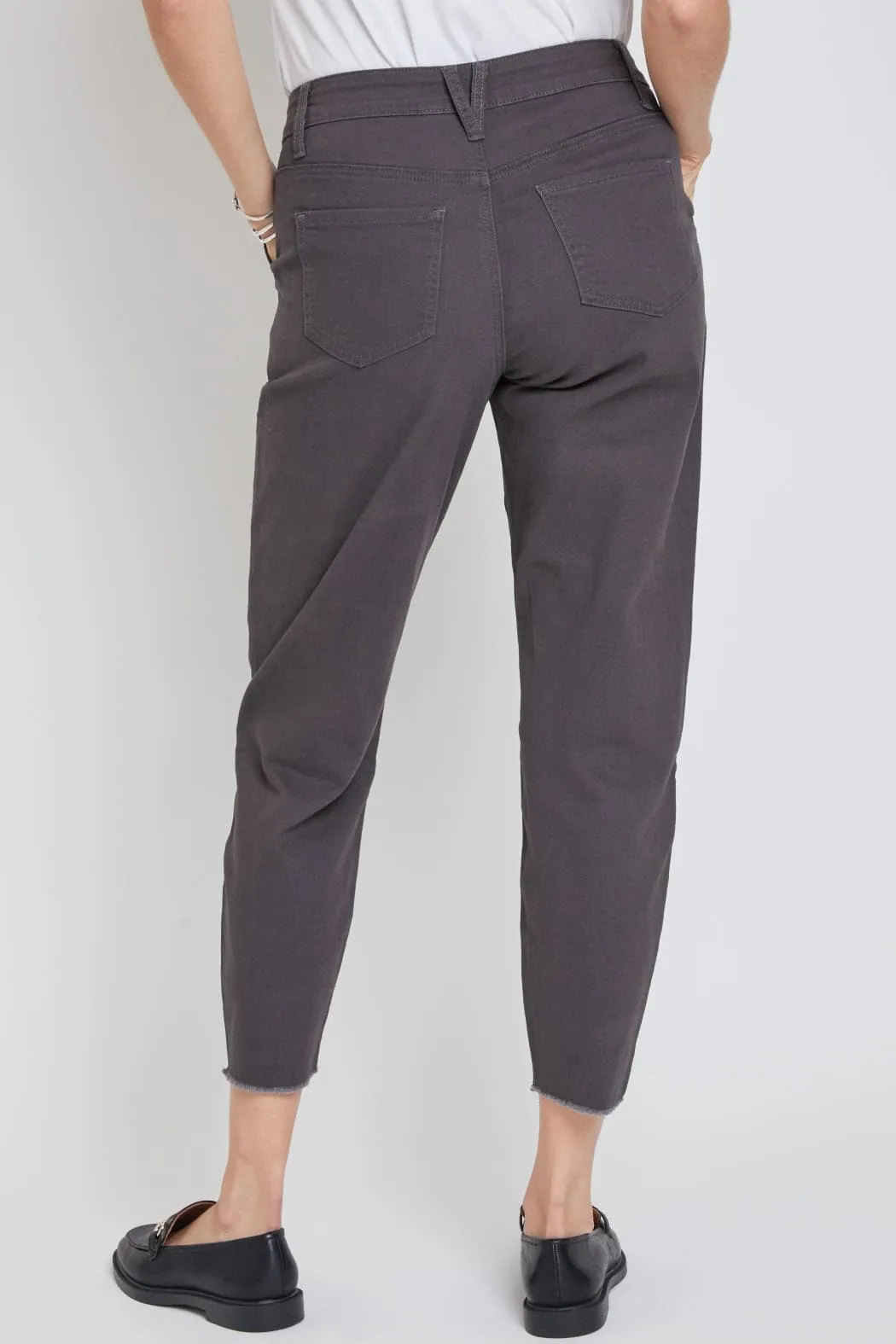 Women's Pork Chop Pocket Pants With Dog Bite Hem