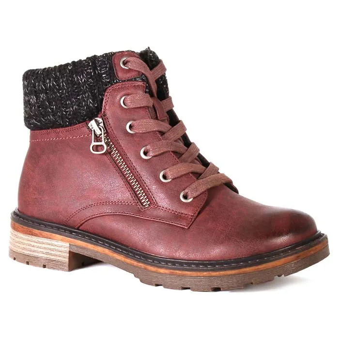 Womens Wanderlust Amy in Burgundy