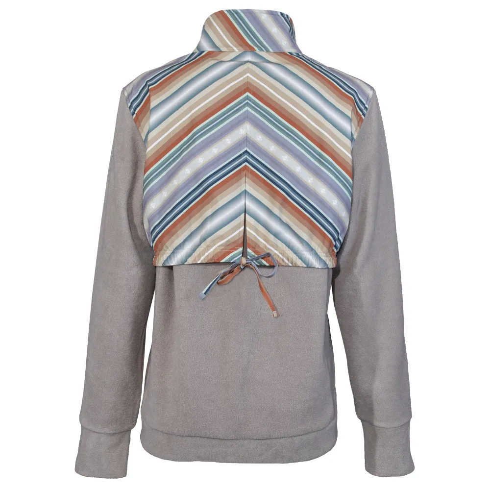 Youth "Girls Tech Fleece Jacket" Cream/Serape