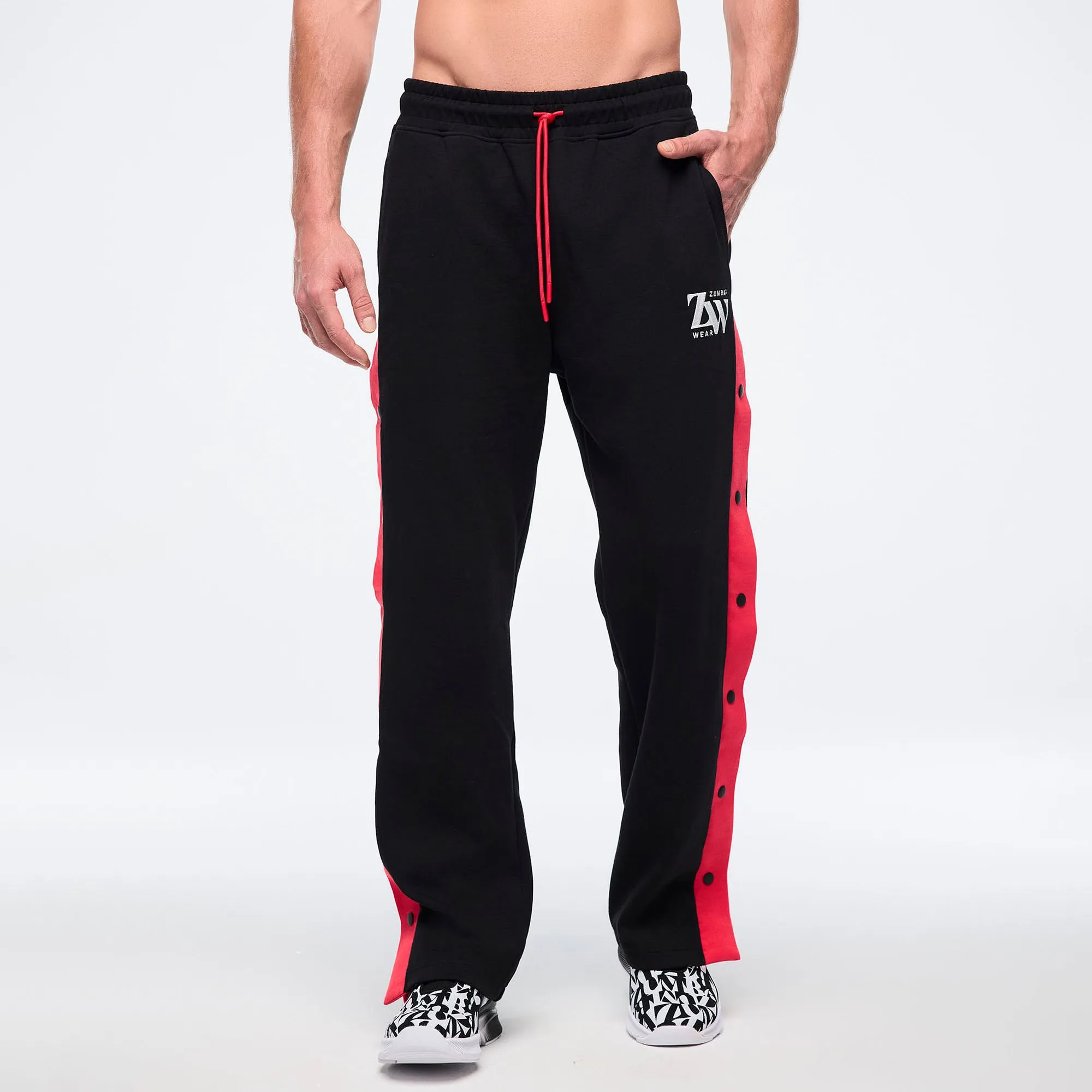 Zumba® Haus Men's Side Snap Pants